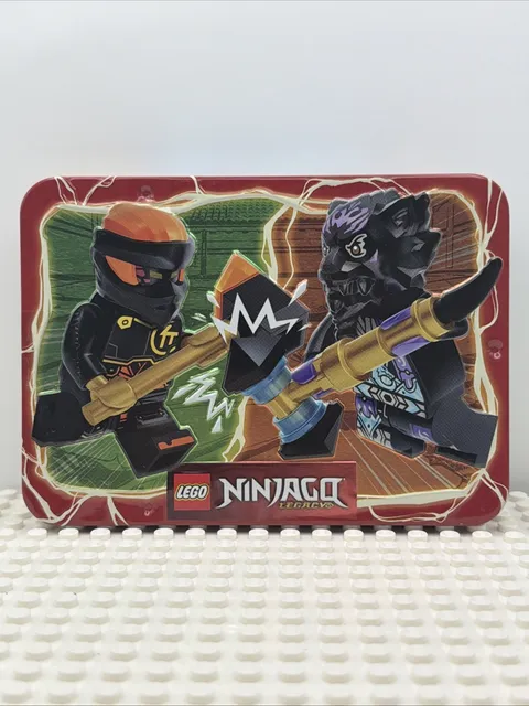 LEGO Ninjago Legacy Kai vs Lord Ras Metal Box 112406 (SEALED) Exclusive