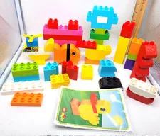 2017 LEGO Duplo My First Bricks 10848 Imagine & Create incomplete replacement