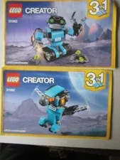 LEGO Creator Building Instructions Instruction 31062, 2 Pieces Two Parts (3 in 1)