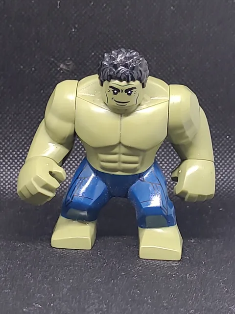LEGO Marvel Hulk Big Fig sh577 Endgame Dark Blue Pants RETIRED