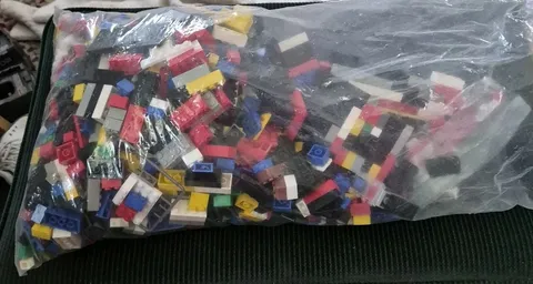 Lego Lot 5+ Pounds lbs Random Mixed Pieces Bulk Clean
