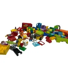 LEGO DUPLO Mixed Lot Blocks Figures Vehicles Phone Accessories Bundle