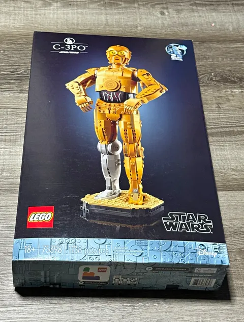 LEGO Star Wars 75398 C-3PO Set 1138pcs 25th Anniversary 18+ Boxed