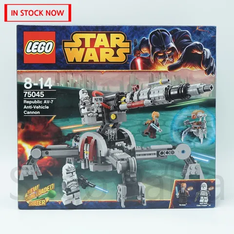 Lego 75045 Republic AV-7 Anti-Vehicle Cannon Star Wars NEW SEALED *READ*