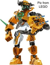 LEGO Hero Factory Heroes 2068 Nex 2.0 Set & Canister Instructions Complete