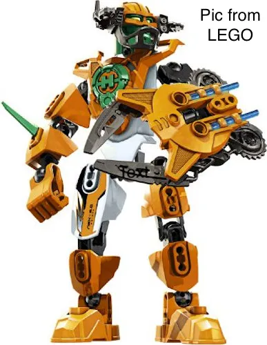 LEGO Hero Factory Heroes 2068 Nex 2.0 Set & Canister Instructions Complete