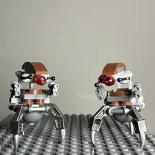 Lego Star Wars Minifigures - Droideka Destroyer Droid 75000 sw0441 Lot Of 2 - 1P