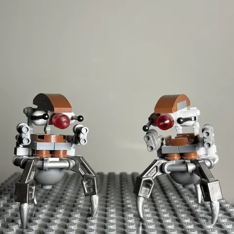 Lego Star Wars Minifigures - Droideka Destroyer Droid 75000 sw0441 Lot Of 2 - 1P