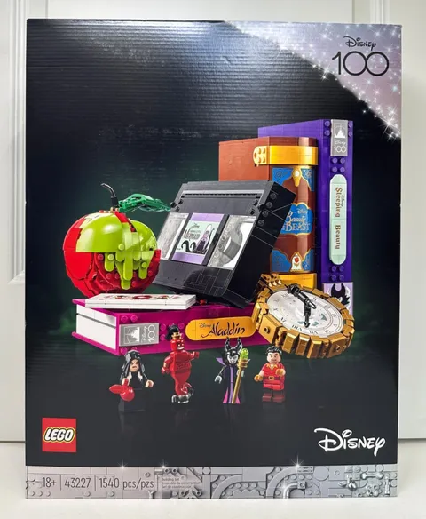 LEGO Disney Villain Icons 43227 1540 pcs 100 Year Sleeping Beauty Mermaid NEW
