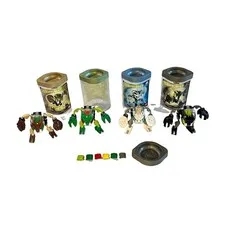 LEGO Bionicle LOT OF FOUR - Nuhvok, Pahrak, Lehvak, & Kohrak - Used