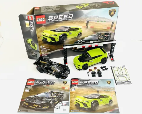 LEGO 76899 Speed Champions Lamborghini Urus ST-X Huracán Super Trofeo w/ Box