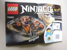 Lego Building Instructions Instruction Ninjago 70662 Masters of Spirnjitzu