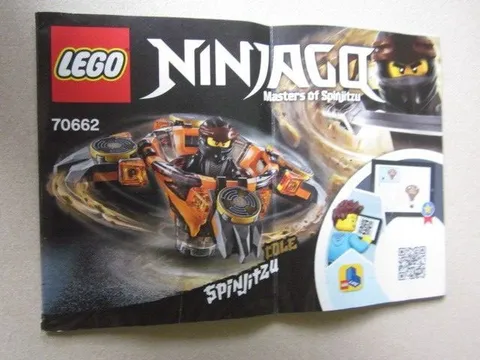 Lego Building Instructions Instruction Ninjago 70662 Masters of Spirnjitzu