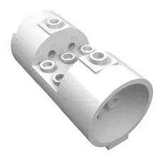 5x LEGO® Part 30360 - Cylinder 3 x 6 x 2 2