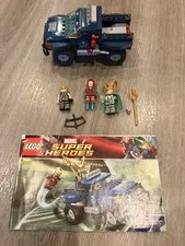 Retired Lego Marvel Set #6867: Loki's Cosmic Cube Escape (95% Complete)