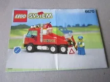 Lego System 6670 Instructions Instruction