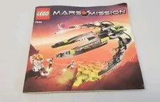 Lego 7646 Mars Mission ETX Alien Infiltrator Instruction Manual Only Booklet