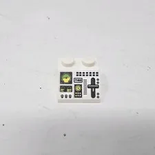 LEGO Minifigure Control Slope 2x2 Lever Screen Buttons Computer Space Tool