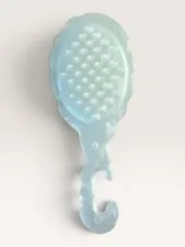 SuperStar Barbie Vintage WHITE Brush LOL OMG Clone Bratz Fashion Hairbrush Jelly