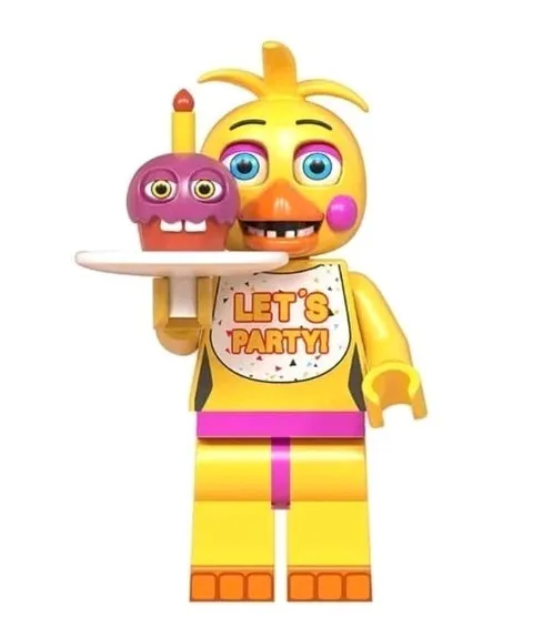 FNAF Five Nights At Freddy 's Lego Halloween Horror Chica Newcustom Read