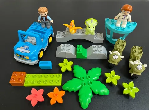 LEGO DUPLO Jurassic World 24 Replacement Parts to Sets #10880, 10938, 10939