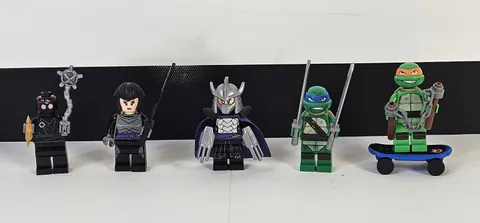 LEGO Shredder Minifigure tnt035 from TMNT set 79122, Leonardo, Michelangelo,Plus