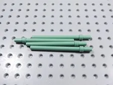 LEGO Lot of 4 Sand Green 6L Staffs Weapon Minifig BJ