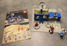 Vintage LEGO Space: Space Command Center (493) Crater plate Edition