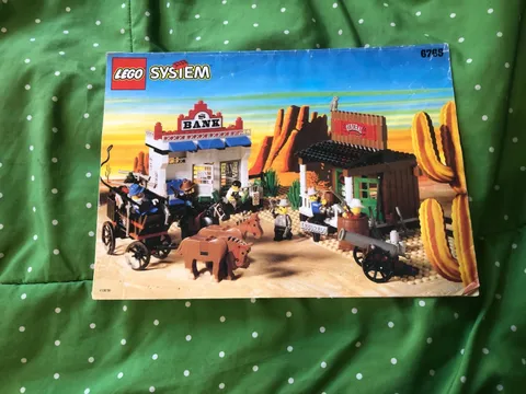 Lego 6765 manual instructions only acceptable condition