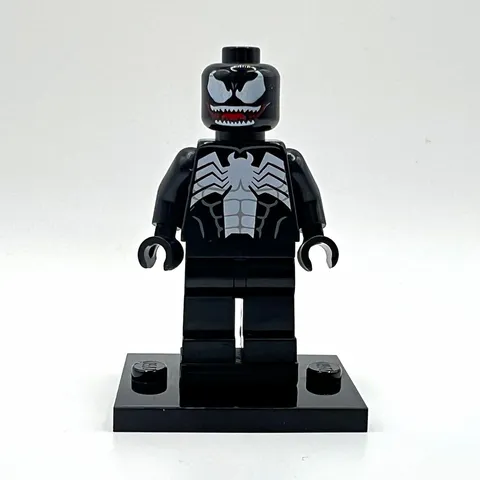 LEGO Venom White Teeth Parted Super Heroes Spider-Man sh0542