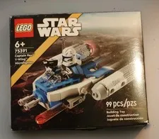 LEGO Star Wars: Captain Rex Y-Wing Microfighter (75391) New Great Minifig & Ship