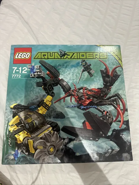 NEW Sealed! LEGO Aqua Raiders 7772 Lobster Strike