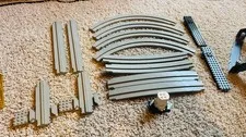 LEGO 6990 Futuron Monorail Straight & Curved Tracks Parts Vintage