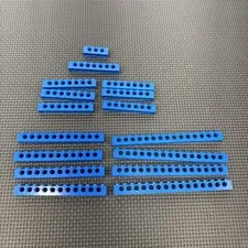 Lego Part (16 pcs Lot) Technic Brick Blue