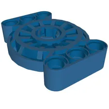 LEGO Part 32273c01 - Blue Technic Turntable 4 x 6 Complete Assembly (Mindstorms)