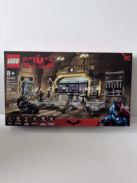 Lego 76183 DC Batcave The Riddler Face Off Retired New And Sealed