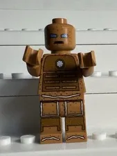 LEGO x BrickLuv Custom Printed Gingerbread Iron Man Minifigure