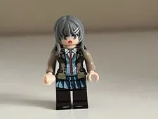Lego Anime Mai Sakurajima Japanese School Girl Senpai Minifigure Custom Printed