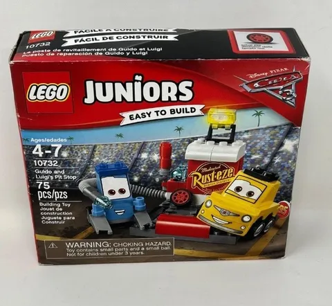 LEGO Juniors Guido and Luigi's Pit Stop 10732 Building Kit