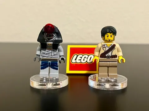 LEGO 2011 Pharaoh's Quest Mummy Warrior (pha003) & Jake Raines (pha009) Retired