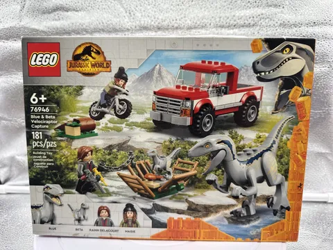 LEGO Jurassic World: Blue & Beta Velociraptor Capture (76946)