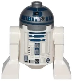 LEGO® Minifigure Star Wars sw0527a Astromech Droid R2-D2 Flat Silver Head Lavend