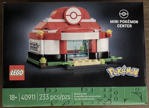 LEGO Mini Pokemon Center (40911) - New Sealed in Box