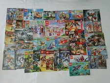 Lego Instruction Manuals Lot of 30 Plus - SEE LIST - Star Wars and others #23000