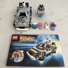 LEGO Back to the Future Delorean #21103 With Instructions No Alternate Modes