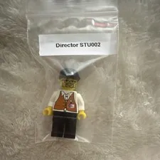 LEGO Studios Director Minifigure STU002 Movies Polybag Age 5+ 2001