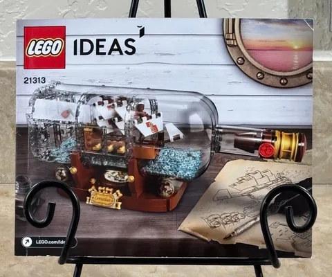 Lego IDEAS: SHIP in a BOTTLE Set 21313 Instruction Manual ONLY