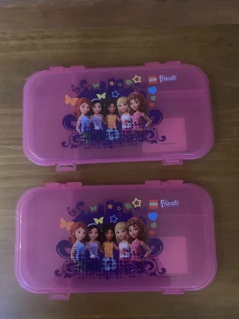 Lego Friends Pink Storage Containers  (2)