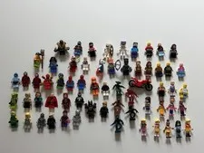 LEGO Minifigures Bulk Lot Marvel DC Comics Star Wars Ninjago Bionicles Minecraft