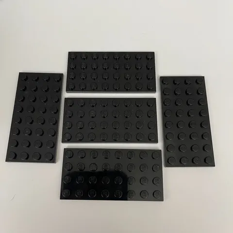 Lego 3035 Black Replacement Parts Pieces Lot of 5